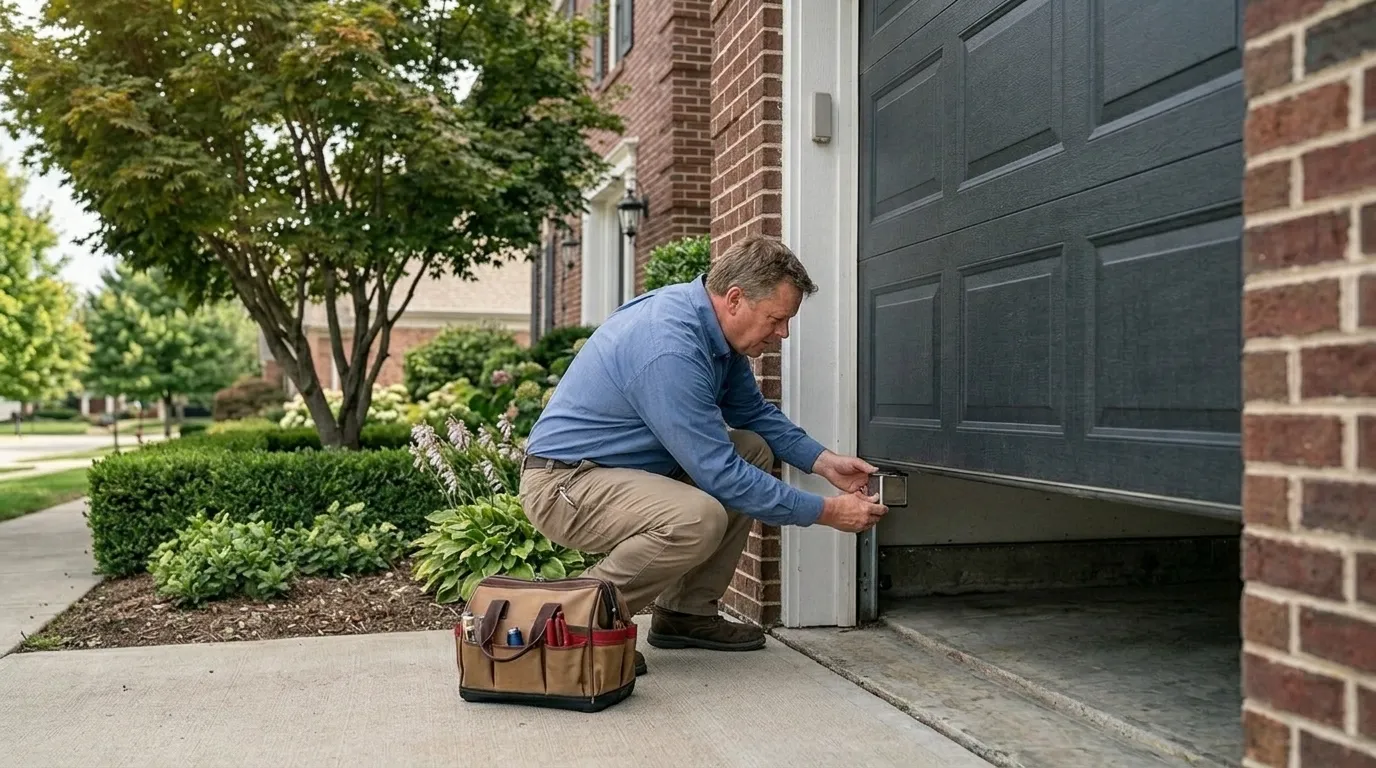 Garage door service call in Federal Way, WA